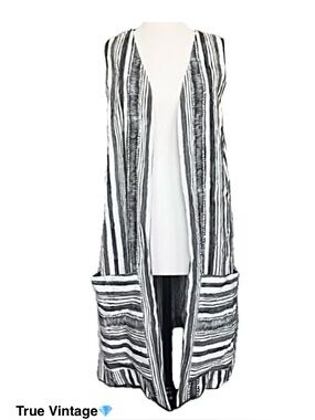 Lorraine Beauchamp long line vest - Vintage